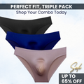 3pcs Mens Thin Style Briefs