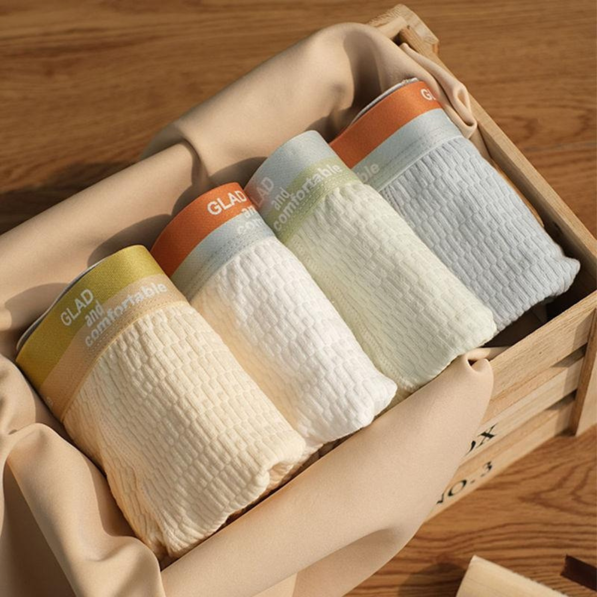 Pack of 6 Men's HygienePro Boxers – Antimicrobial Breathable Underwear