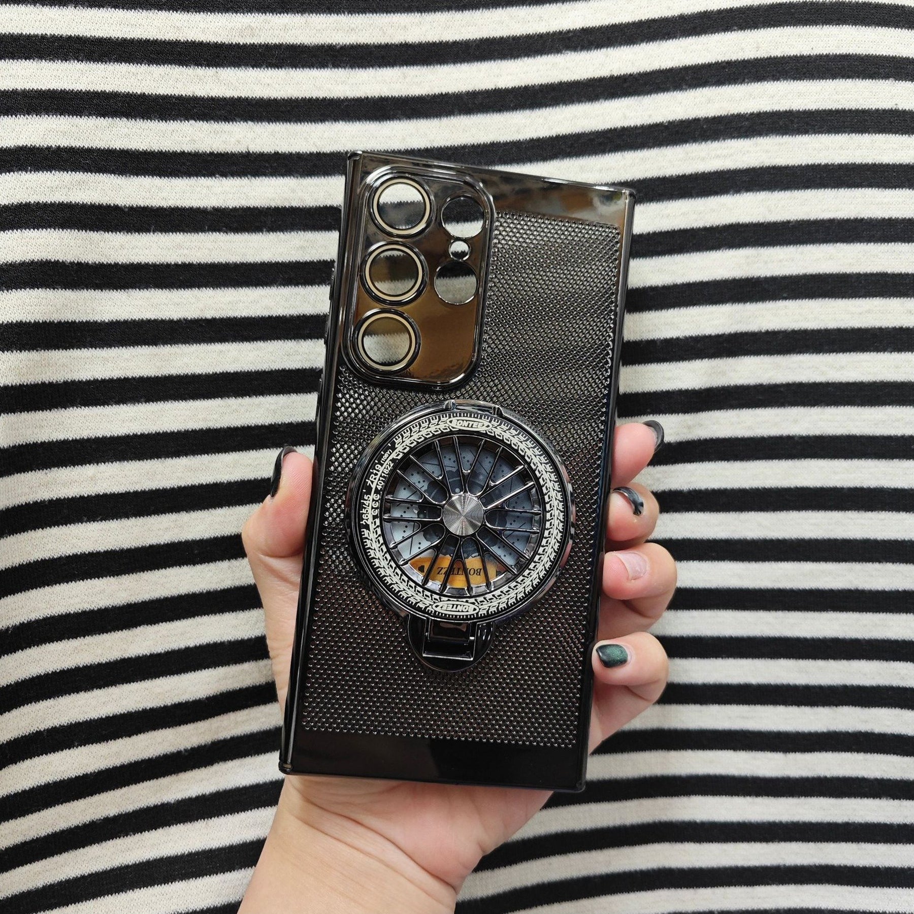 Samsung Series Brilliant Spin Rotating Wheel Stand Case