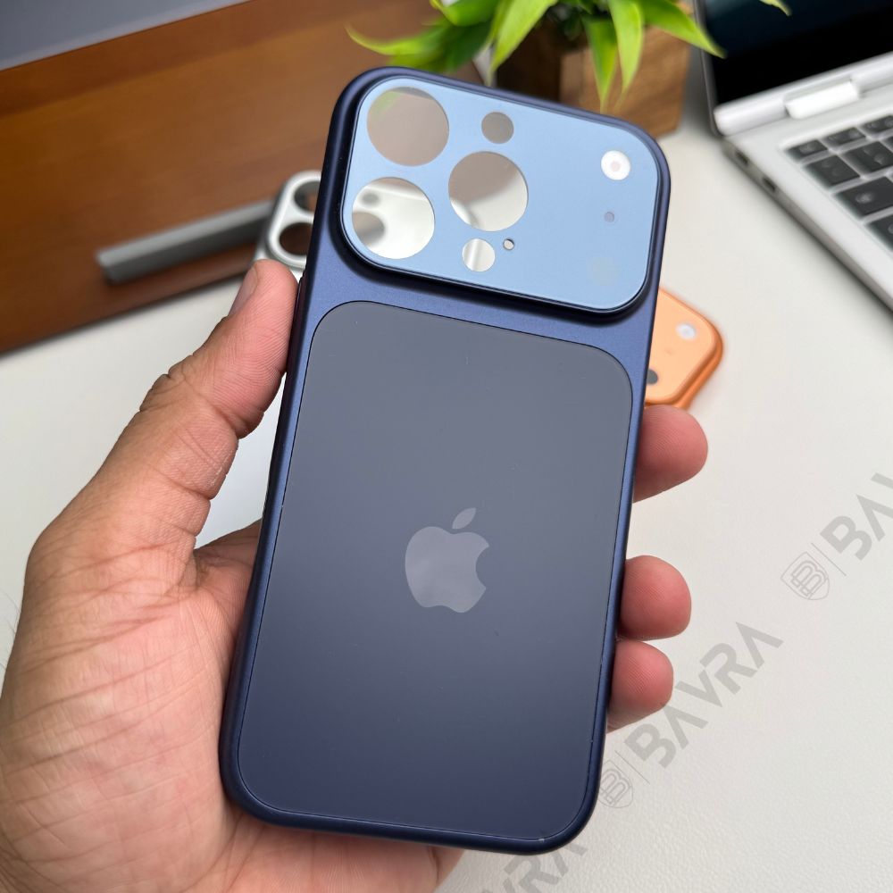 Luxury 17 Pro Look Conversion Case for iPhone 13/14/15/16 Series
