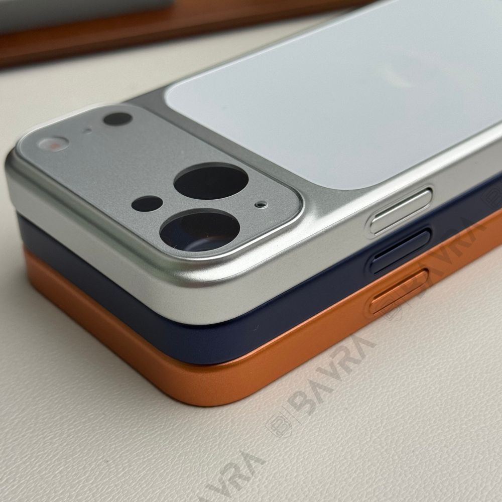 Luxury 17 Pro Look Conversion Case for iPhone 13/14/15/16 Series