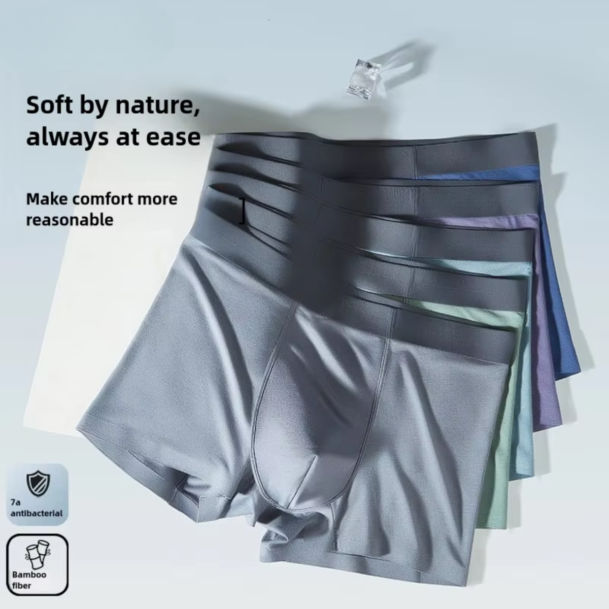 6-Pack Sky Soft Premium Boxers -  Ultra-Comfort Bundle