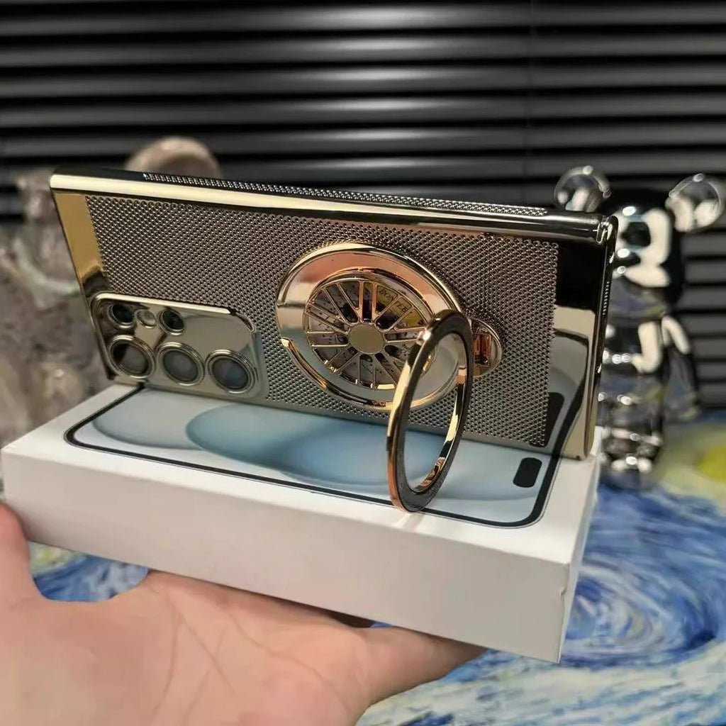 Galaxy Series Brilliant Spin Rotating Wheel Stand Case
