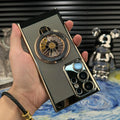 Galaxy Series Brilliant Spin Rotating Wheel Stand Case
