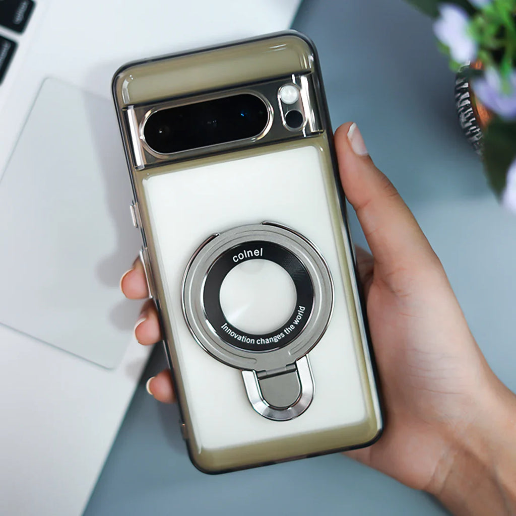 Transparent Rotating Ring Stand Case - Google
