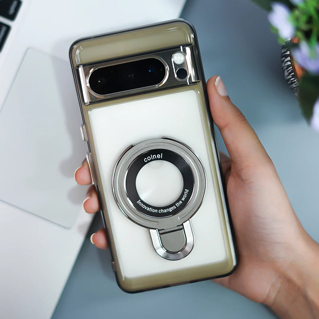 Transparent Rotating Ring Stand Case - Google