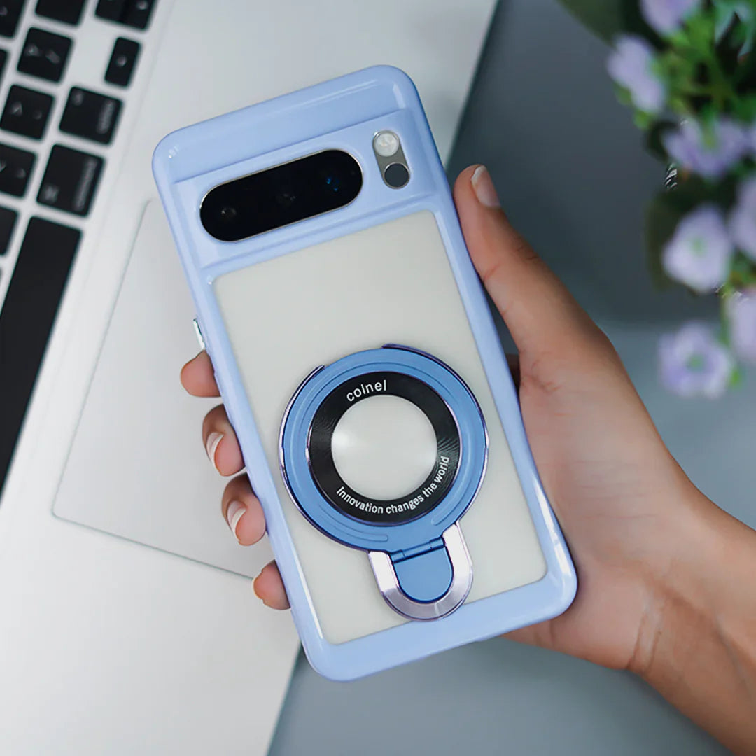 Transparent Rotating Ring Stand Case - Google