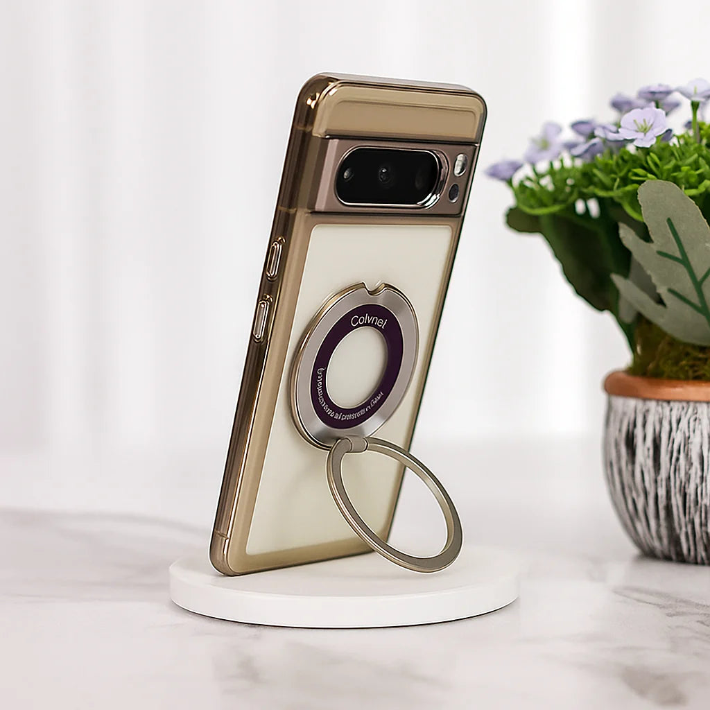 Transparent Rotating Ring Stand Case - Google
