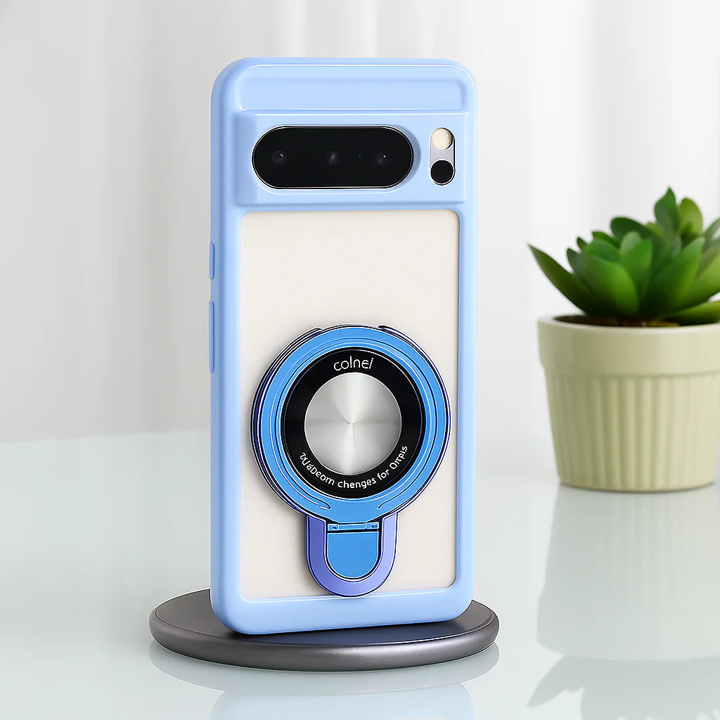 Transparent Rotating Ring Stand Case - Google