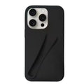 Premium Silicone Phone Cover With Lipstick Holder For iPhone