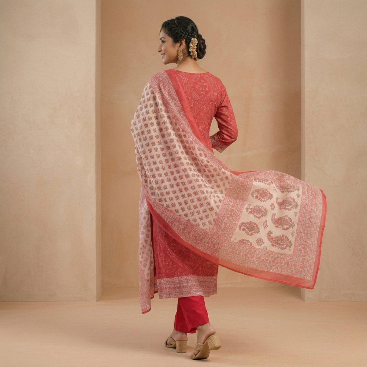 Pack Of 3 Kurta Set with Dupatta (KS-4)