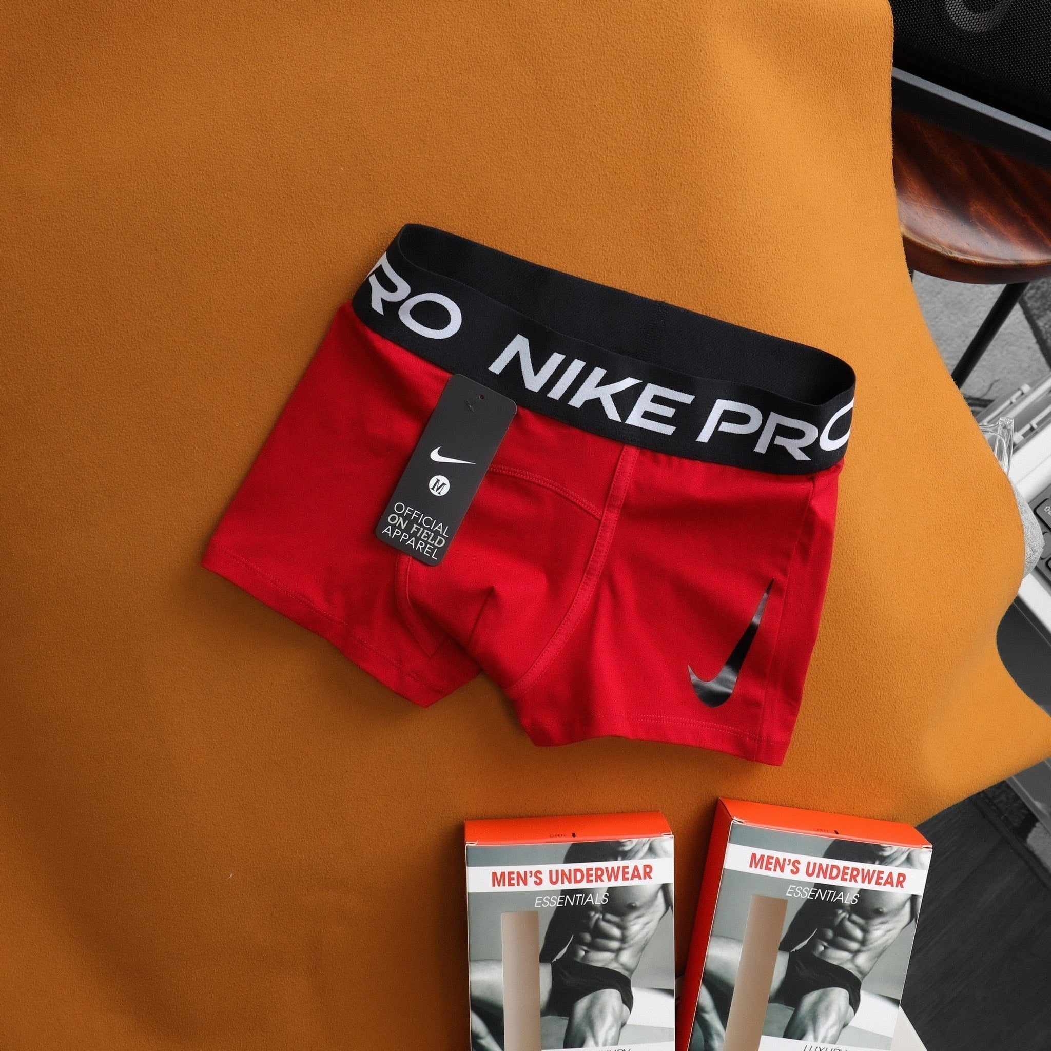 Pack of 8 PowerFit Men's Boxer Shorts – Comfortable & Breathable Underwear
