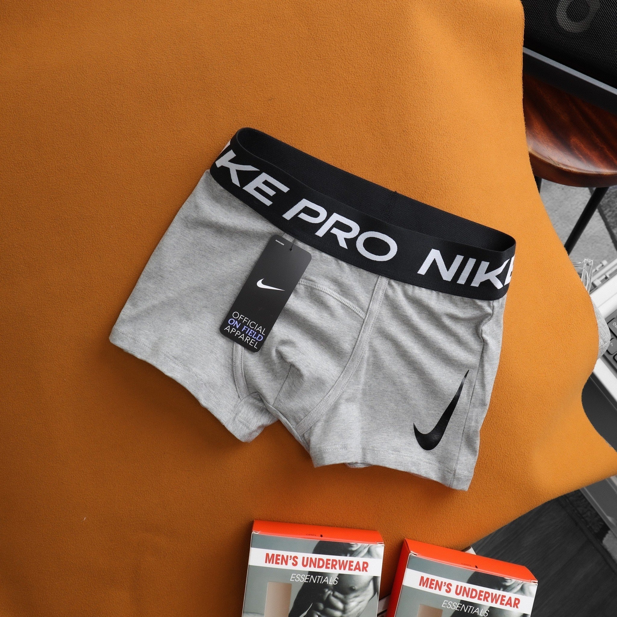 Pack of 8 PowerFit Men's Boxer Shorts – Comfortable & Breathable Underwear