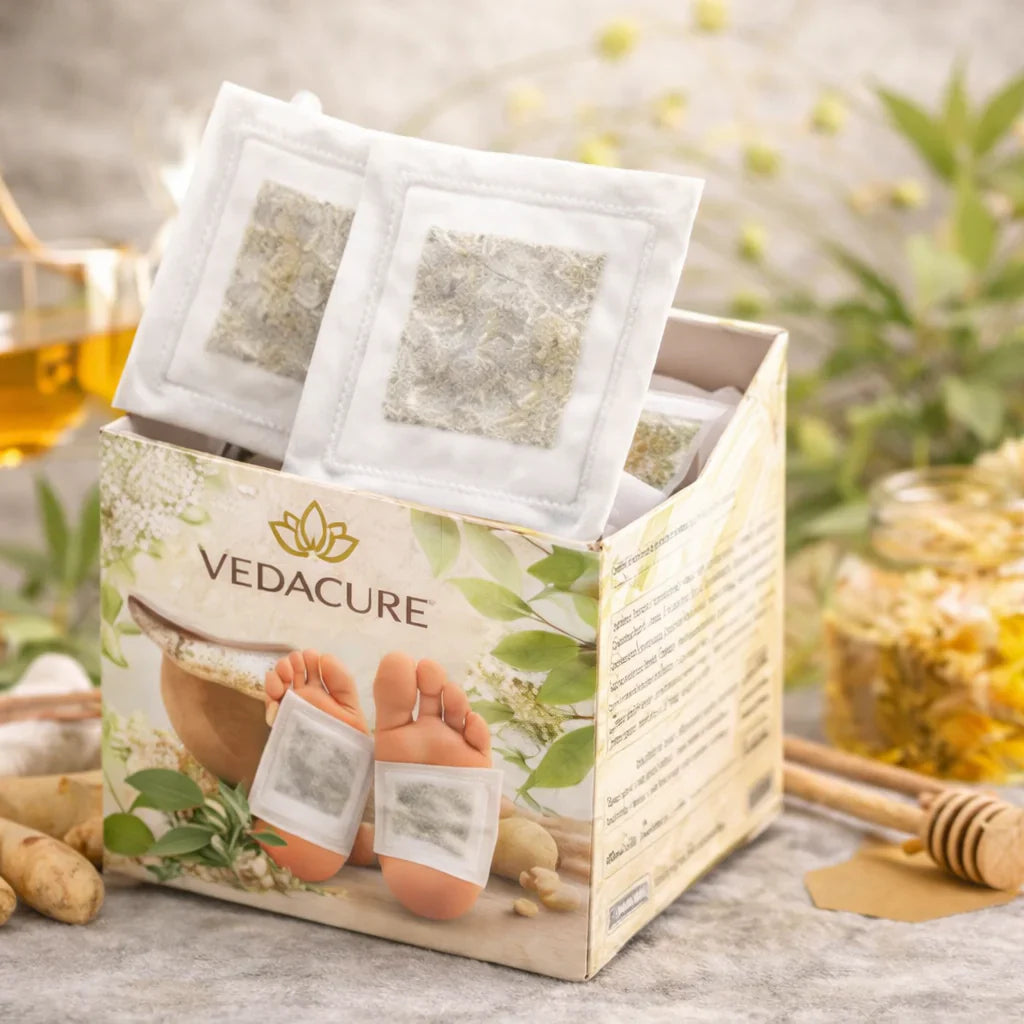 Ayurvedic 100% Herbal & Gentle Ingredient Foot Patches BUY 20 GET 20 FREE (Pack of 40)