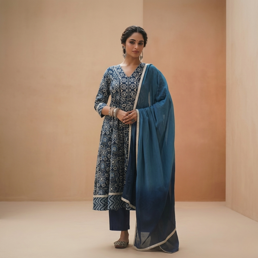 Pack Of 3 Kurta Set with Dupatta (KS-10)