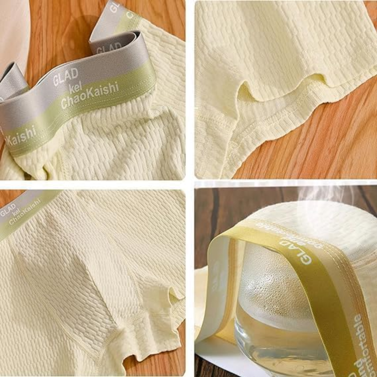 Pack of 6 Men's HygienePro Boxers – Antimicrobial Breathable Underwear