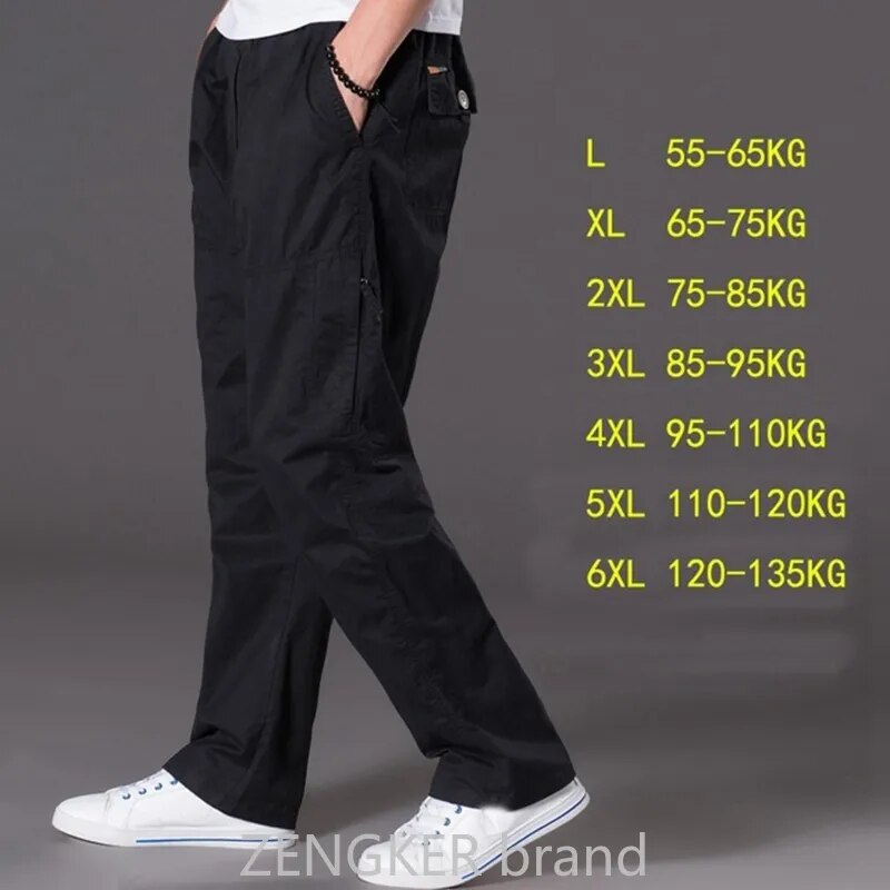MEN'S CARGO TROUSERS STRAIGHT [PACK OF 2]
