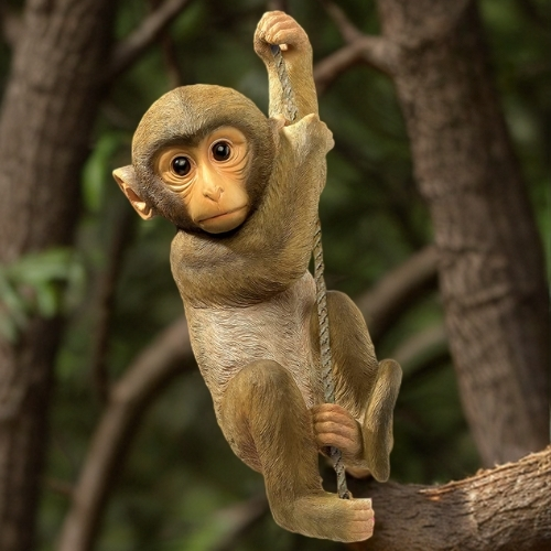 Hanging Monkey For Home and Decor