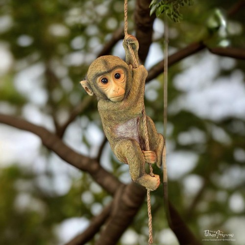 Hanging Monkey For Home and Decor