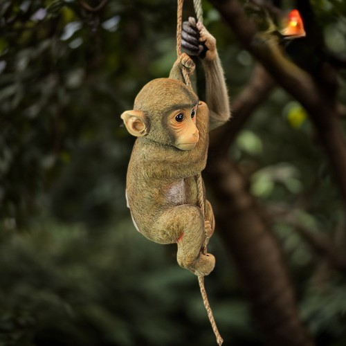 Hanging Monkey For Home and Decor