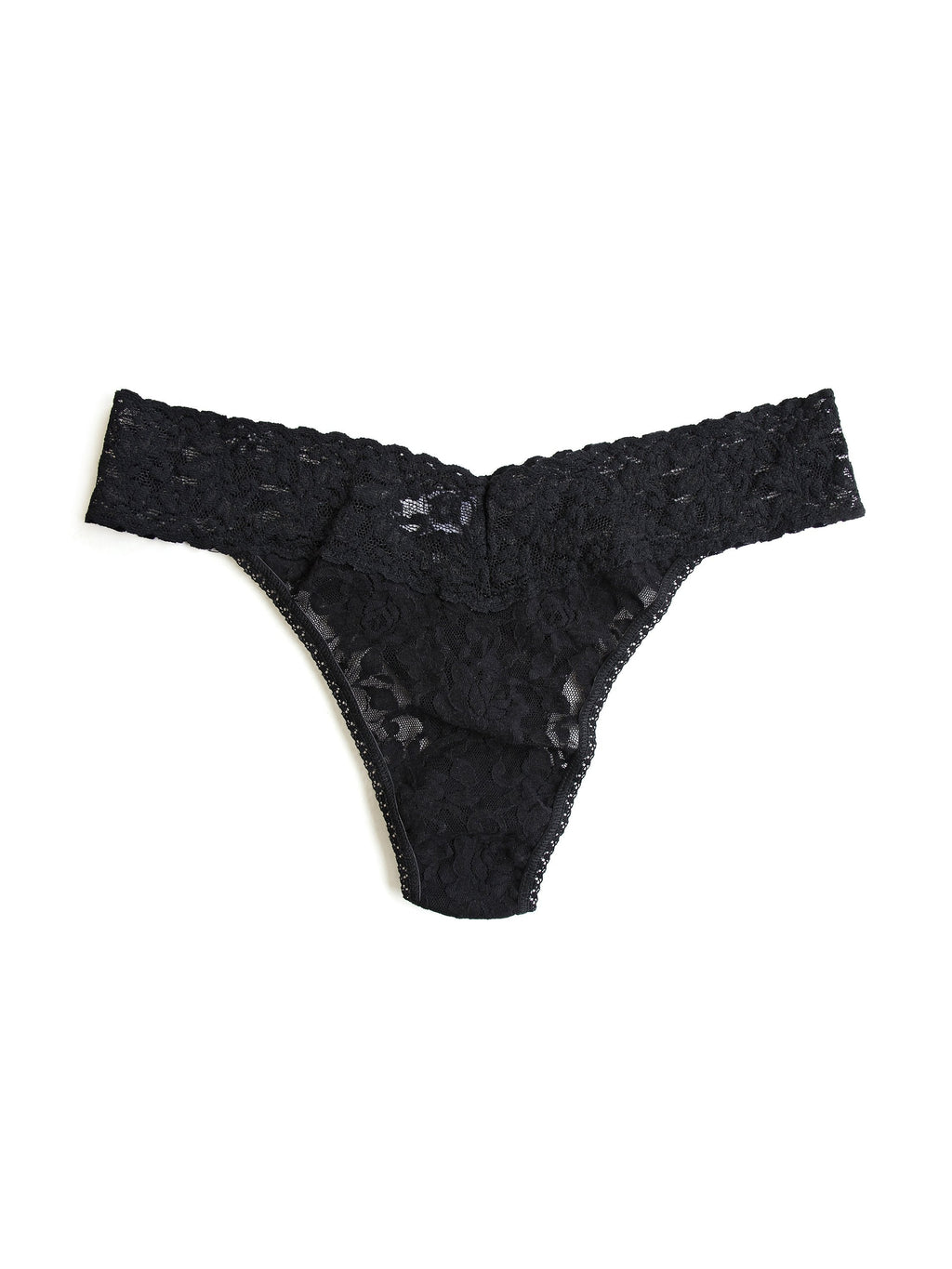 Silken Shadows Lace Thong - Pack of 3