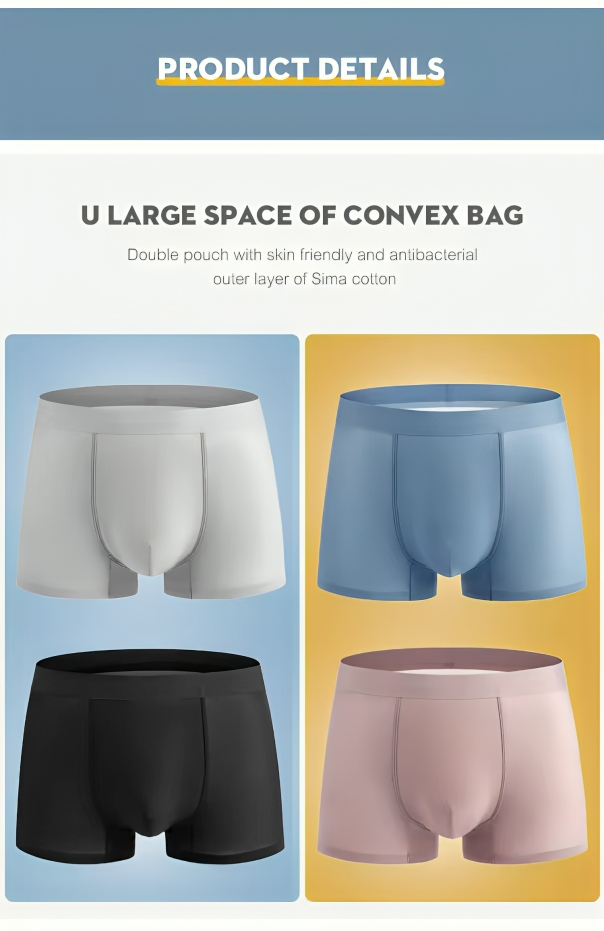 Sky Soft Comfort Boxer Briefs – 6-Pack