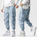 YYSY Autumn New Fashion Design Loose Fit Mens Cargo Pants pack of 2