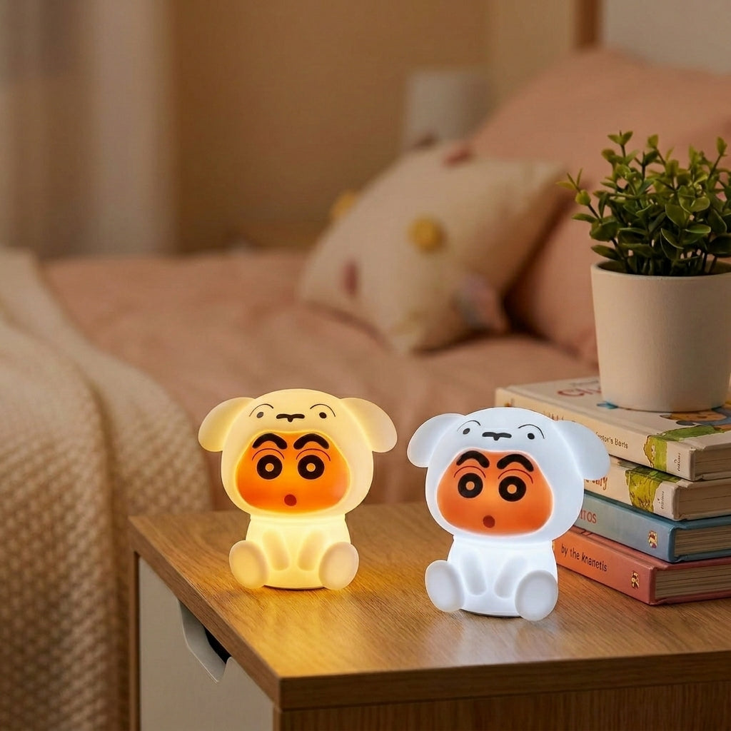Soft Silicone Touch-Control Night Light - Color-Changing LED Bedside Lamp