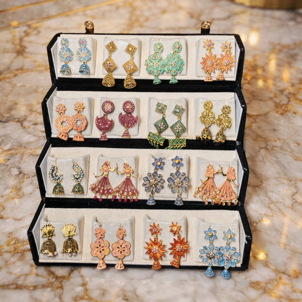 16 Colorful Jhumka Box
