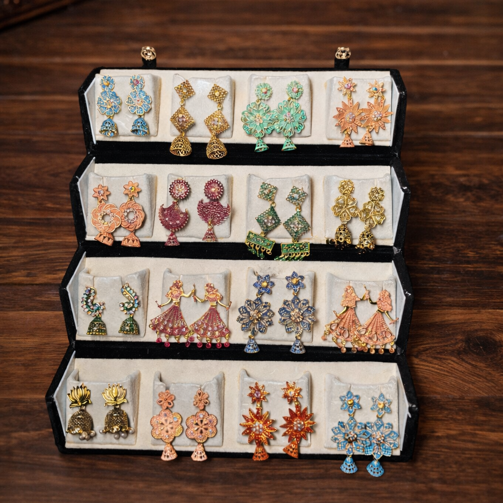 16 Colorful Jhumka Box