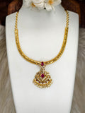 Women Impone Stone Necklace – Premium Gold Finish Traditional Design