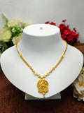 Trending Mini Gold Necklace Set – Premium Gold Look Finish
