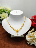 Trending Mini Gold Necklace Set – Premium Gold Look Finish