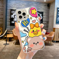 Cute Cartoon Printed Silicone case