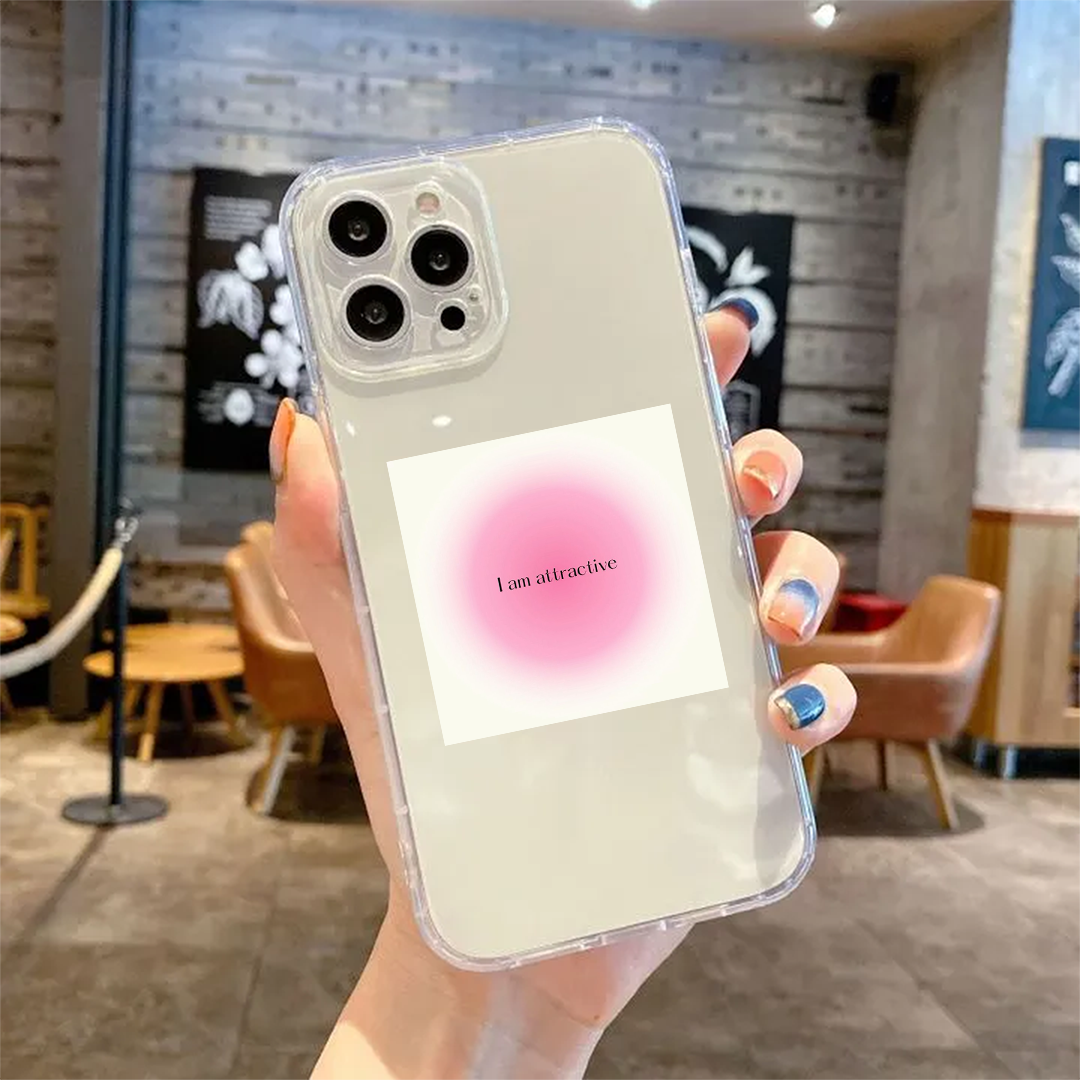 I Am Attractive Clear Silicone Case