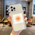 I Am Confident Amber Clear Silicone Case