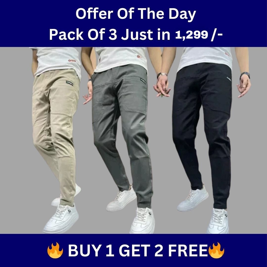 Ultimate stretch and comfort for any adventure (PACK OF 3)
