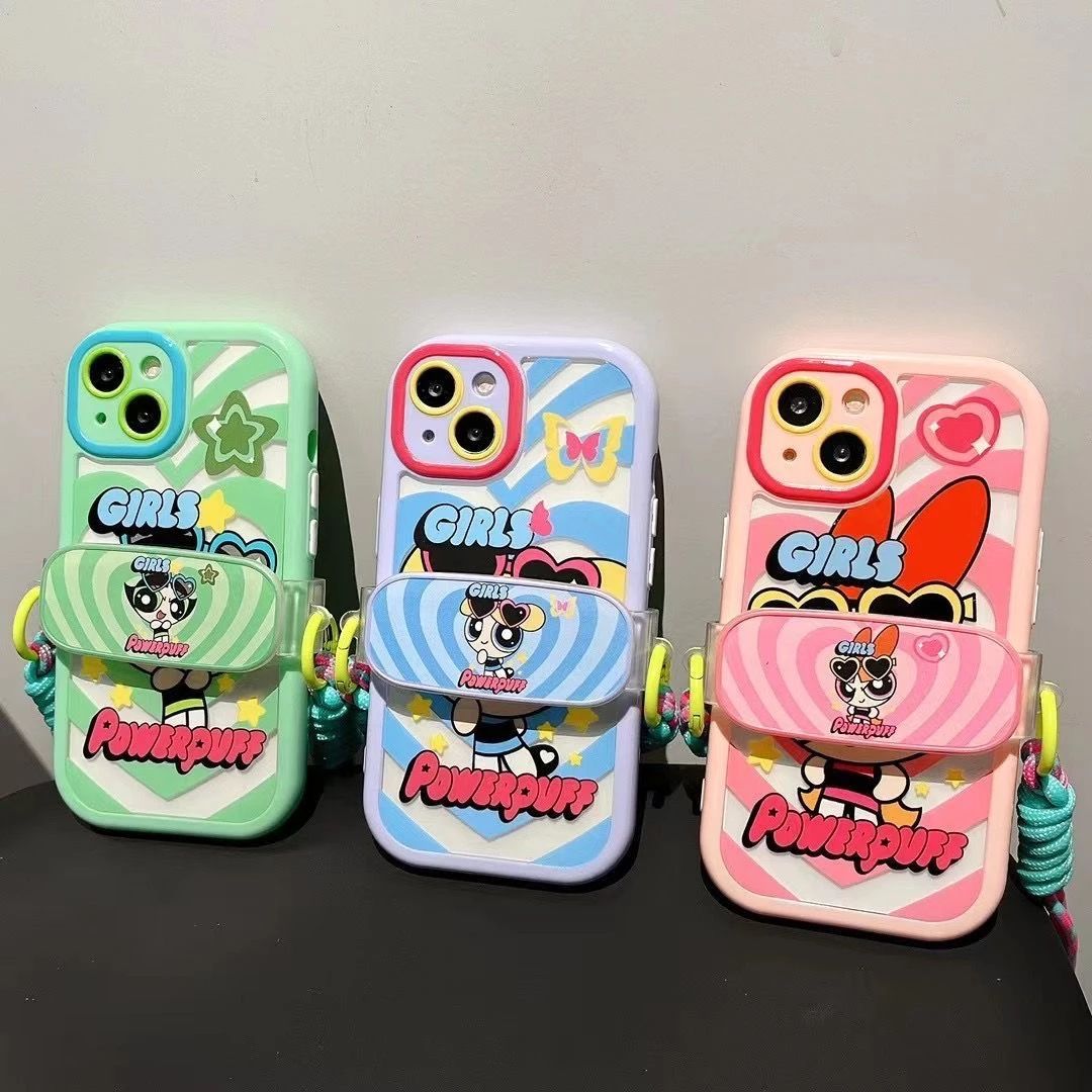 Power Puff Girls Lanyard Case
