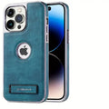 Exclusive Leather Bracket Holder Case For iPhone