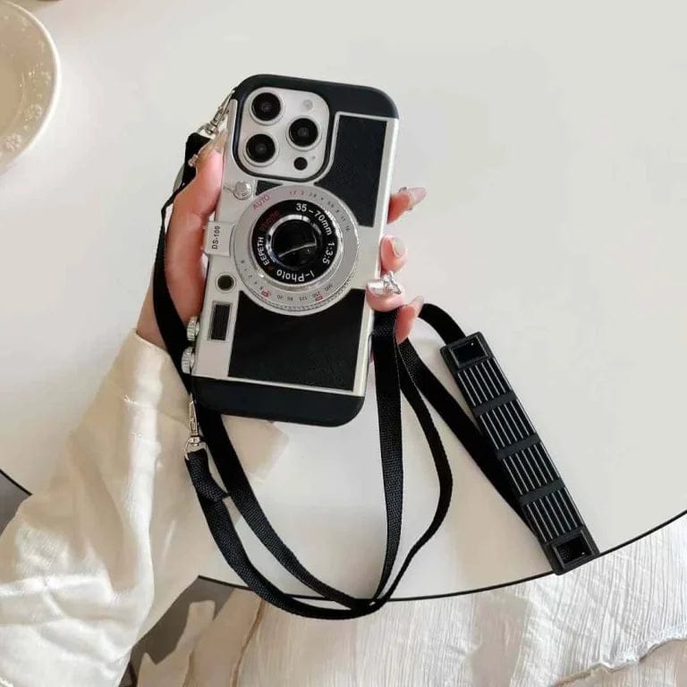 Retro Camera Phone Mobile Case For iPhone