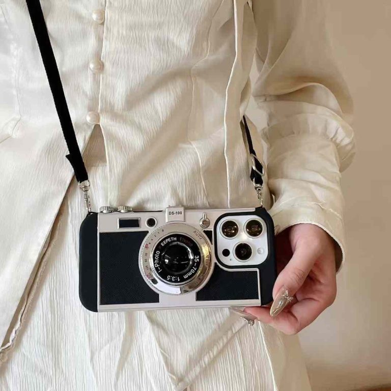 Retro Camera Phone Mobile Case For iPhone