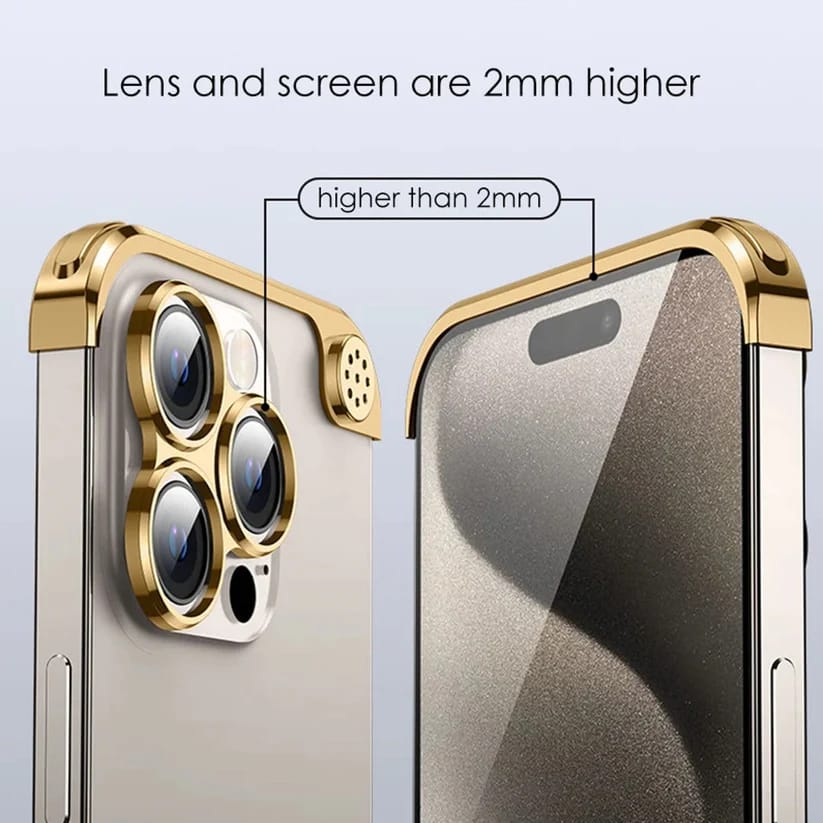 Metalix Premium Metal Bumper Case For iPhone