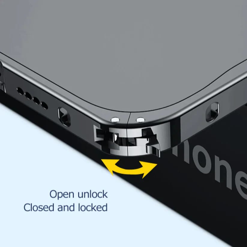 Translucent Metal Frame Matte Case for iPhone