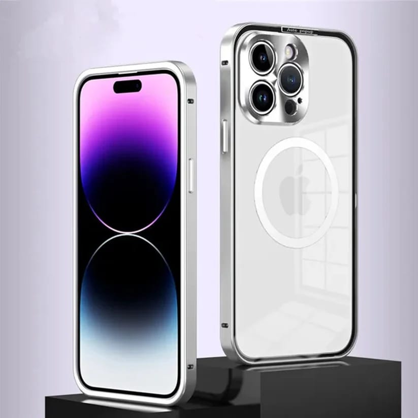 Luxury Ultra-Thin Matte Metal Frame Case for iPhone