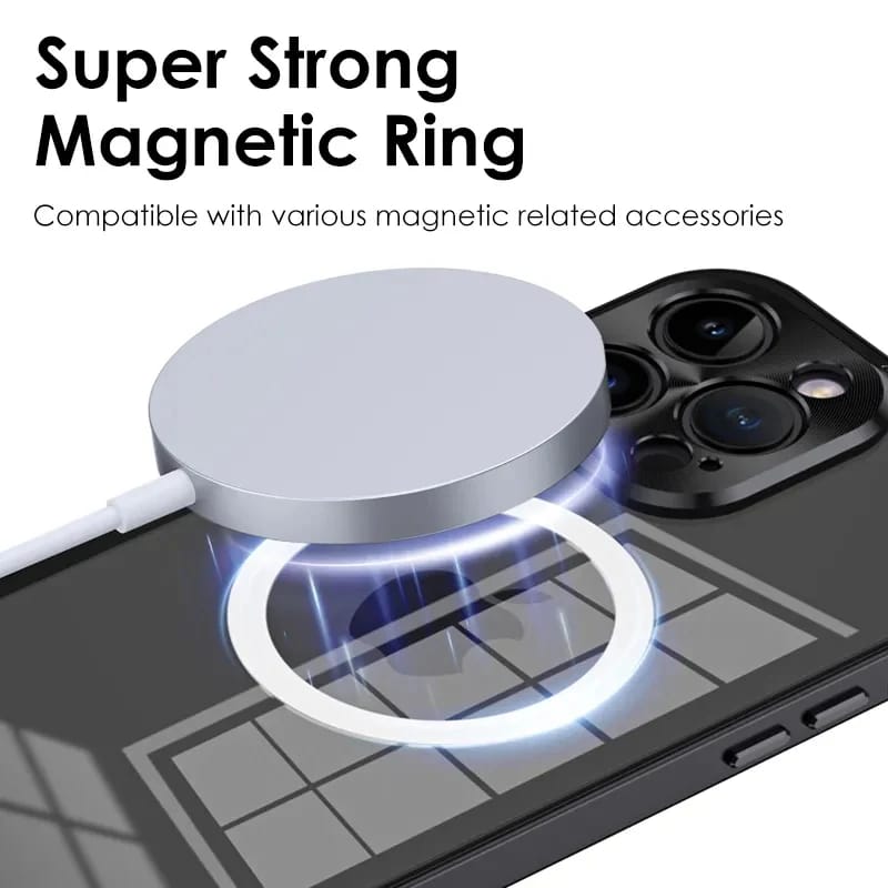 Luxury Ultra-Thin Matte Metal Frame Case for iPhone