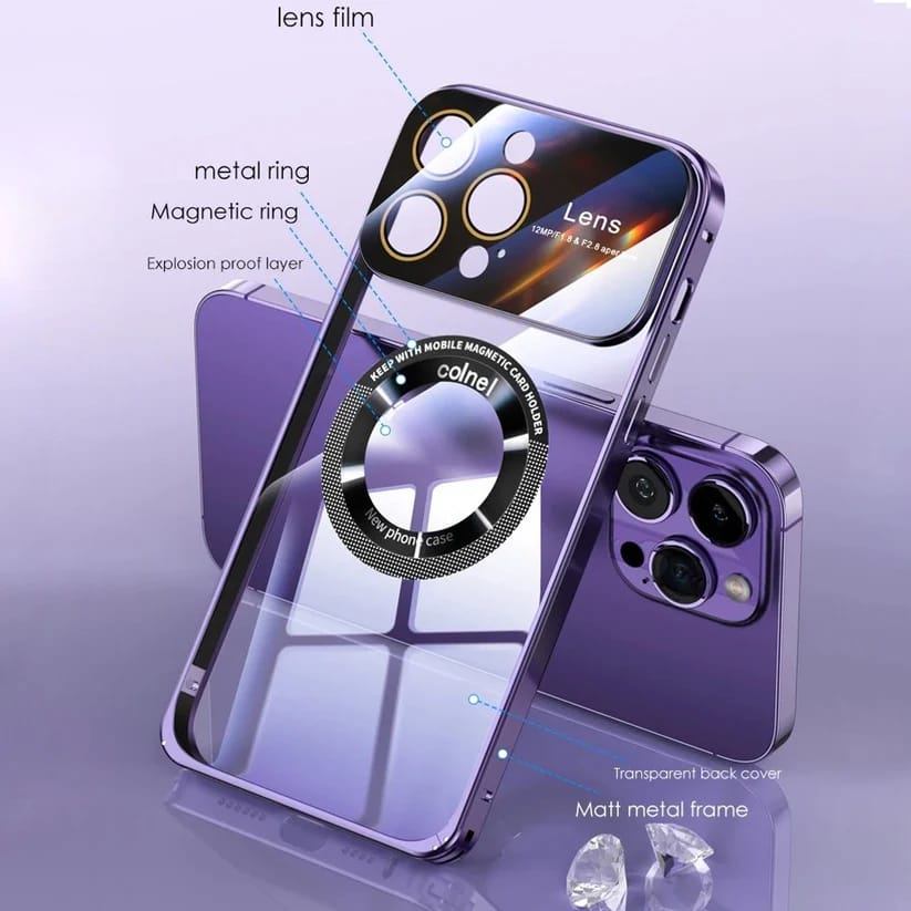 Deluxe Metallic Frame Case for iPhone