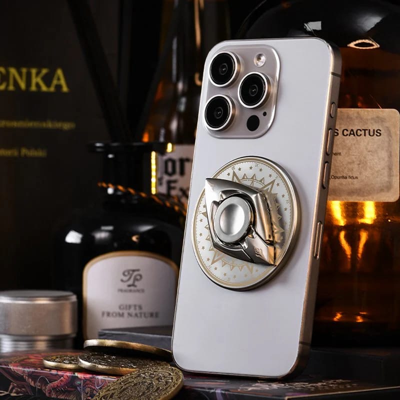 Innovative Metallic Magnetic Spinning Gripper for iphone