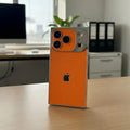 iPhone 17 Series Novaro Premium Leather Metallic Case