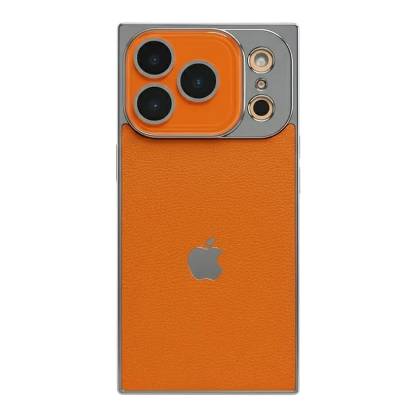 iPhone 17 Series Novaro Premium Leather Metallic Case