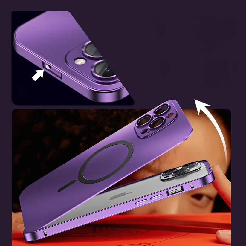 iPhone 17 Series MetallicMag Magnetic Shockproof Case